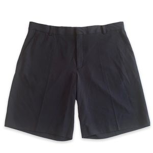 Men’s Nike Tiger Woods Collection Black Flat Front Chino Golf Shorts